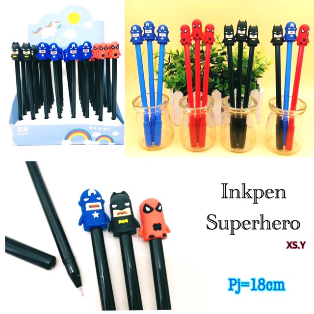 

pulpen superhero import