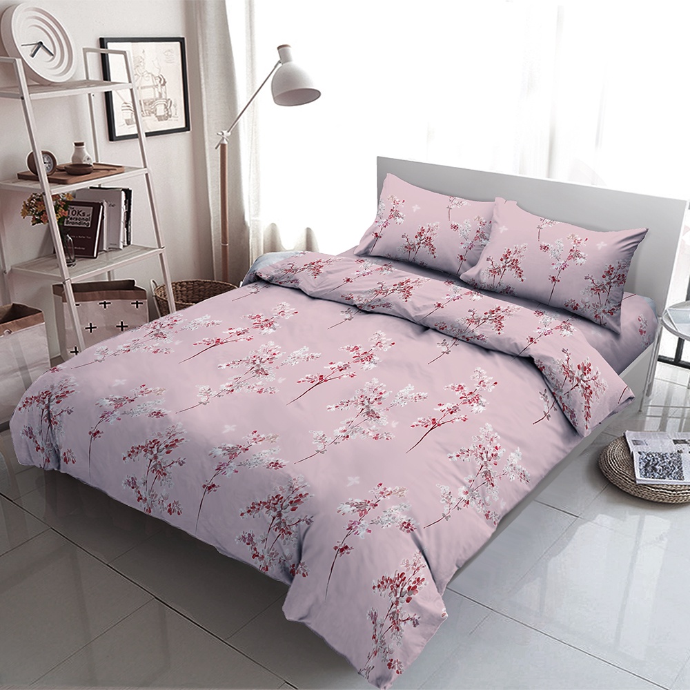 Kintakun Bed Cover Set 160 Queen New Dluxe Microfiber T30
