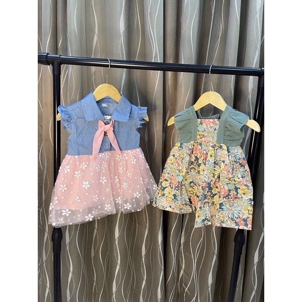 [eleypan.kids] Dress Anak BONUS TOPI IMPORT Quality Dress Summer Anak Terusan Tanpa Lengan Impor Dress Pantai Anak