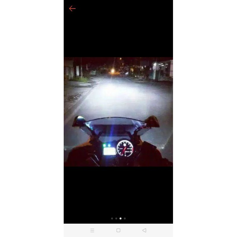 Lampu LED h6 2 sisi AC DC 12 volt matic metik bebek