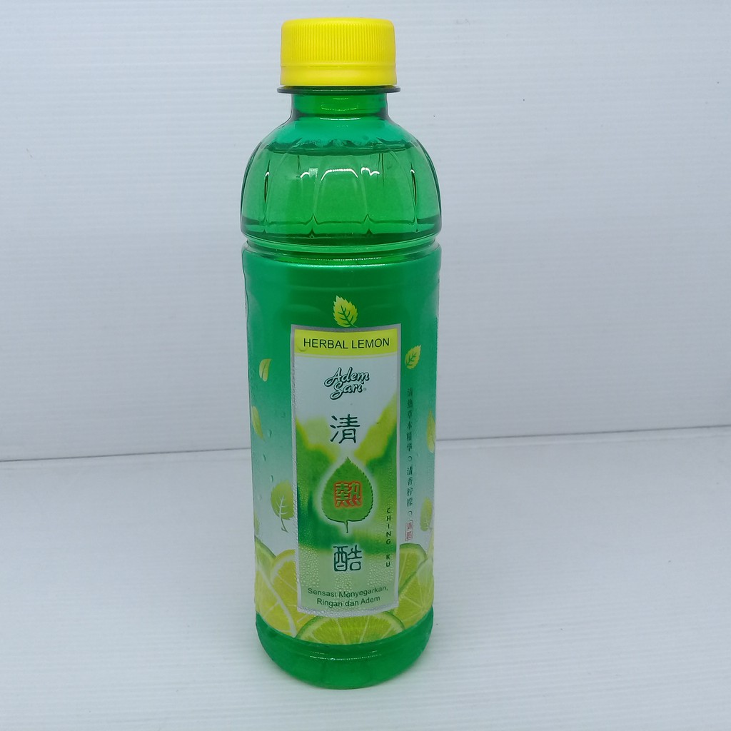 

Adem Sari Ching Ku Botol 350 ml Herbal Lemon