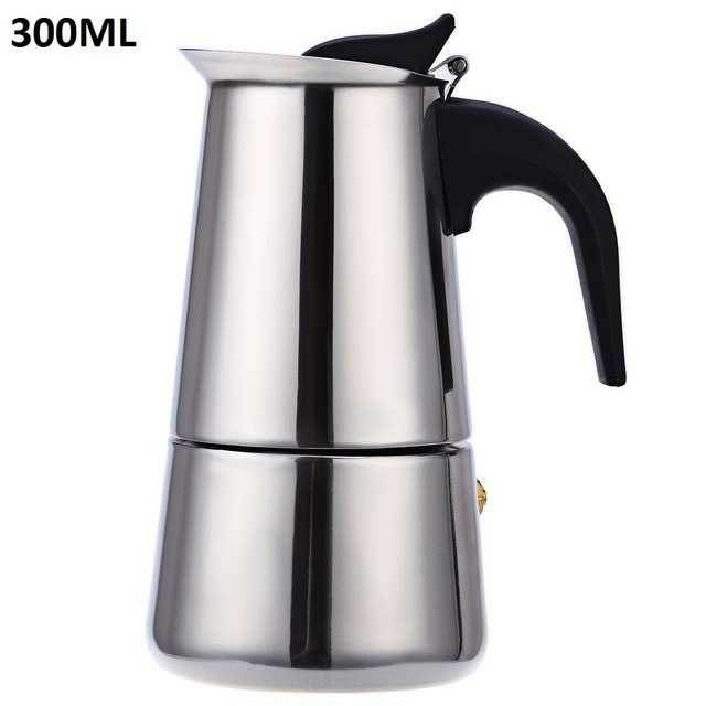 OneTwoCups Espresso Coffee Maker Moka Pot Teko 300ml 6 Cup