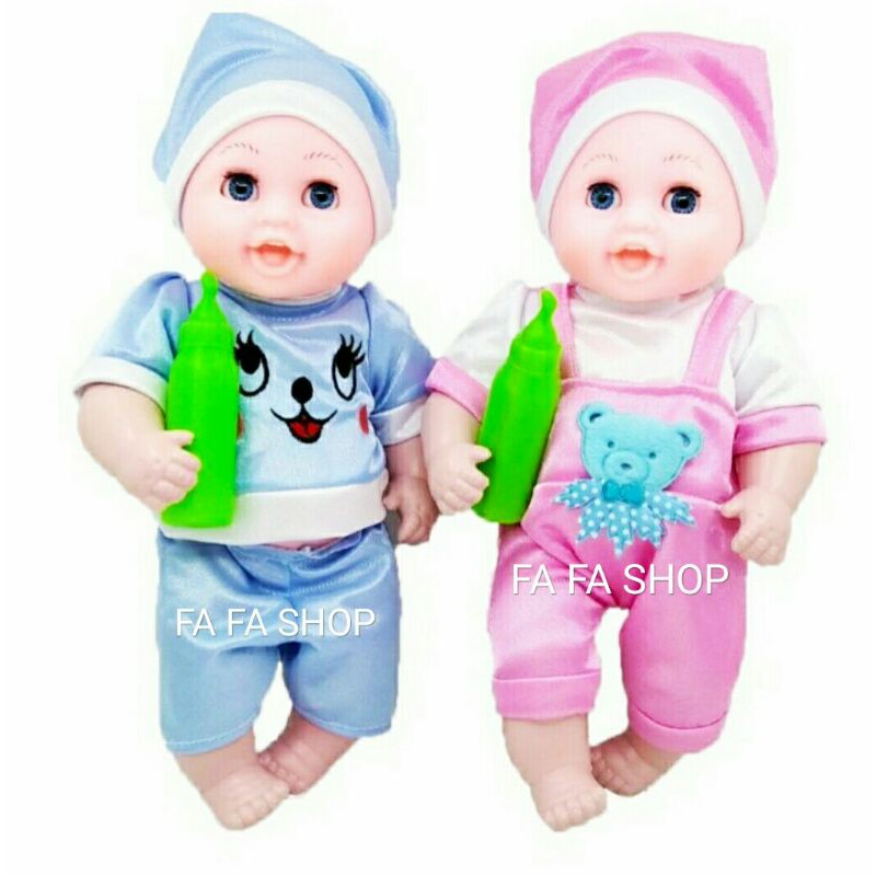 MAINAN BONEKA BAYI BERSUARA / MAINAN BONEKA LOVELY / MAINAN BONEKA BAYI B 760