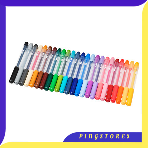 

Spidol Anak IKEEA MALA 24 pc Pulpen, spidol, pena tinta berwarna, warna campuran