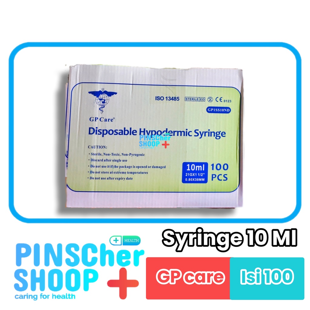 Syringe 10 cc Disposable Spuit 10 Ml / Satuan