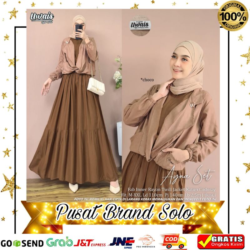 •AZELA•AYNA SET || ORIGINAL BY UWAIS HIJAB•