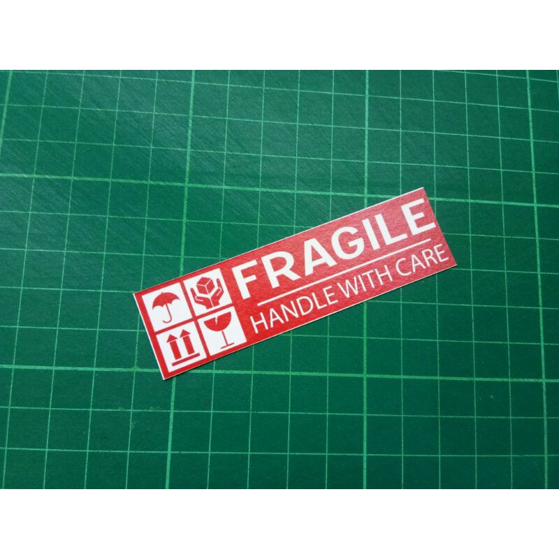 

sticker fragile 50 pcs 8.4x2.3cm