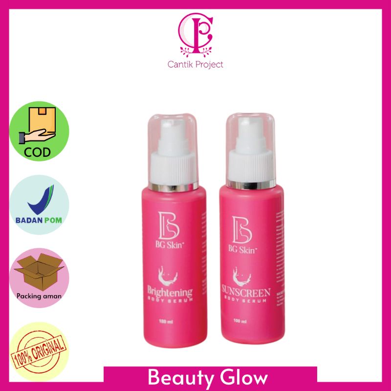 BG BEAUTY GLOW PAKET BODY WHITENING BRIGHTENING / BG SKIN