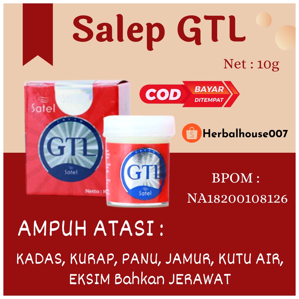 PROMO SALEP GTL SATEL ORIGINAL ASLI BPOM 100% | AMAN HALAL