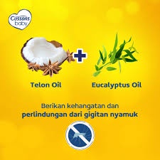 Cussons Baby Telon Oil PLUS 60ml / Cussons Minyak Telon Bayi