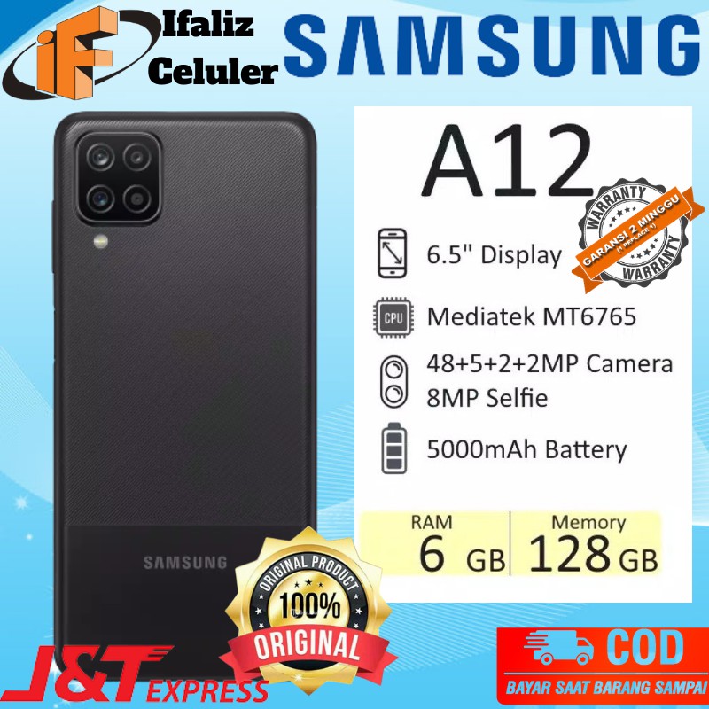 Harga A12 Samsung 6 128 Second Terbaru Agustus 2021