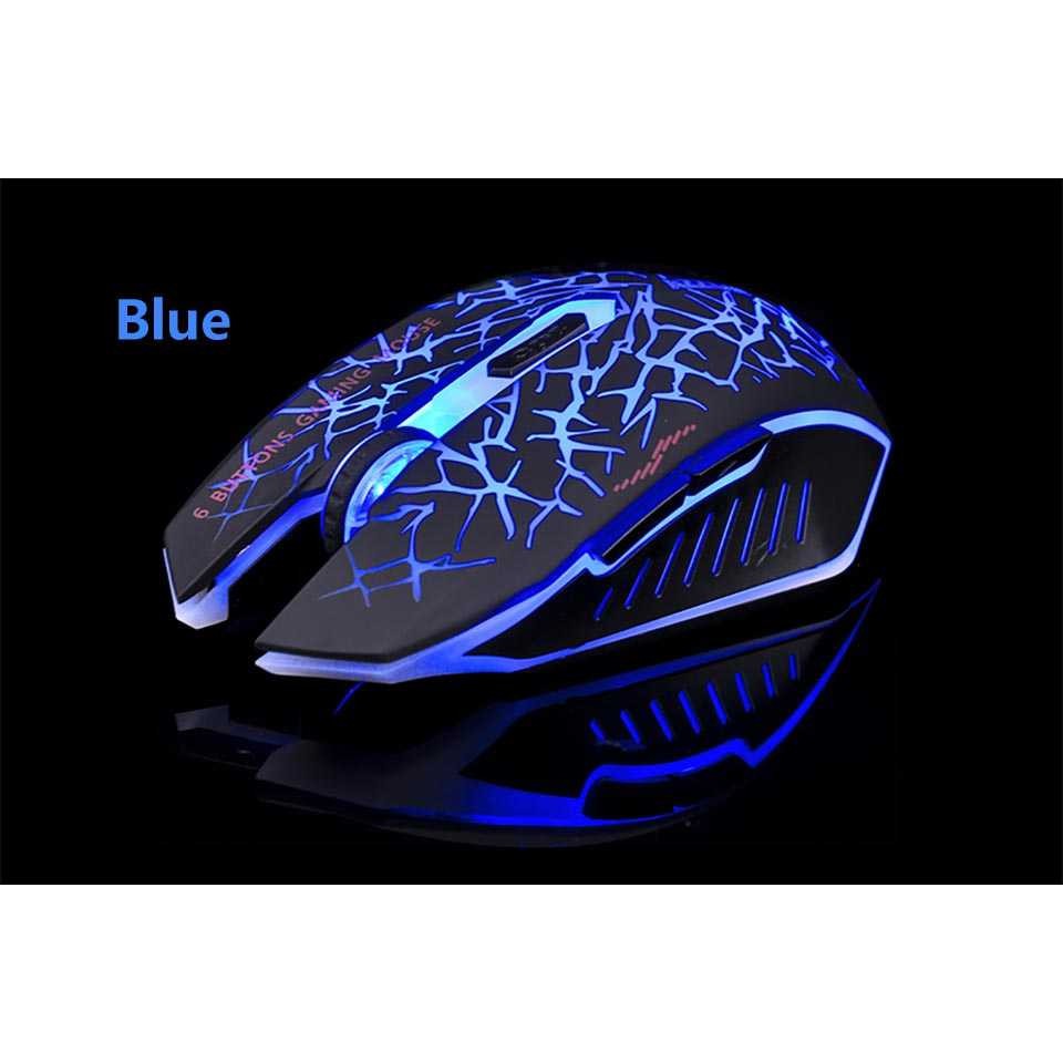 Wireless Gaming Mouse Silent 2400 DPI - M6 TitanGadget