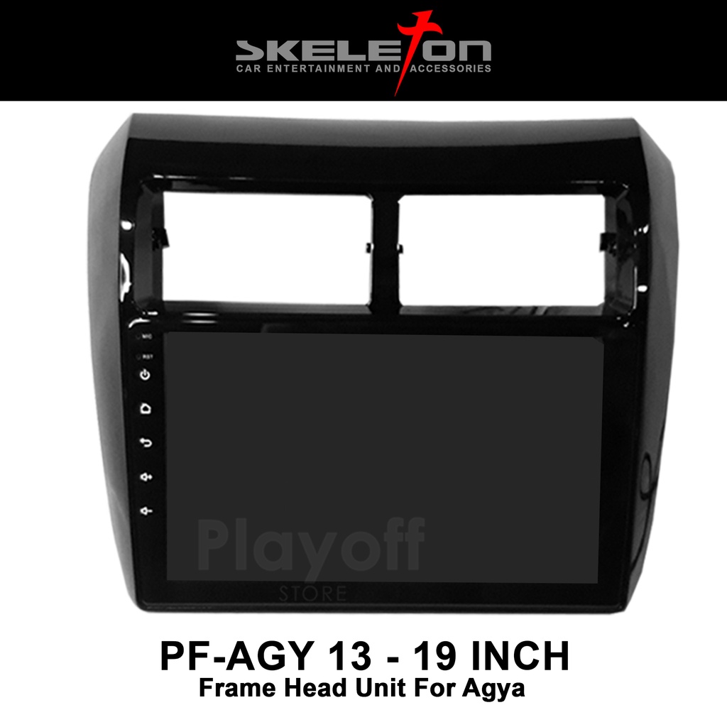 Frame Head Unit 9 Inch Mobil Agya Frame Android Skeleton