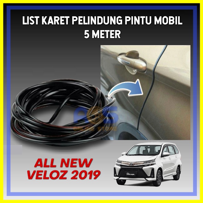LIST KARET PELINDUNG PINTU MOBIL ALL NEW VELOZ 2019