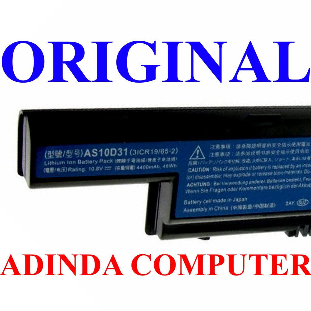 Baterai Acer Aspire 4741 5750 5253 5333 5336 5551 5552 5733 5736 5741 5250 5251 5252 ORIGINAL