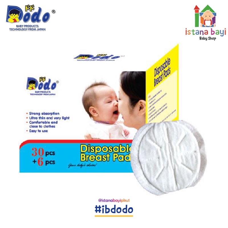 Dodo Disposable Breast pad - penyerap Asi