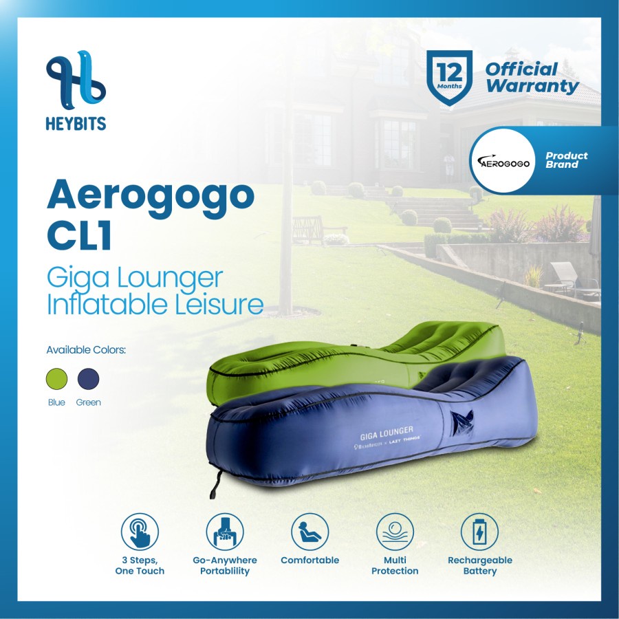 Aerogogo GIGA Lounger Automatic inflatable Leisure Bed - Sofa Angin