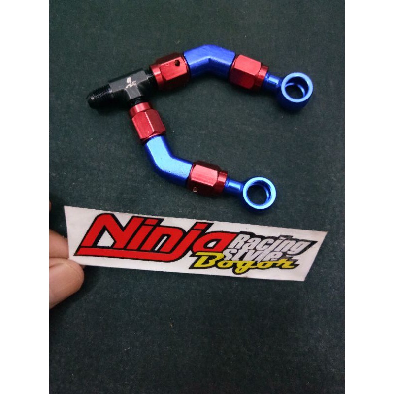 Banjo Cabang kaliper 2pin brembo original aeromotive