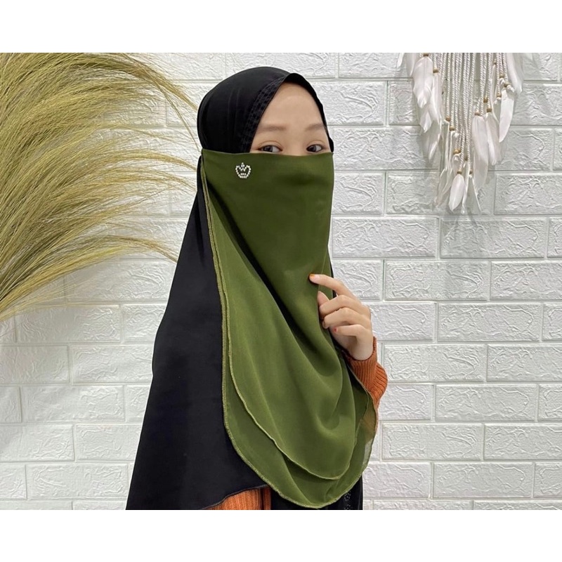 Cadar Tutup Anisa Cadar Niqab Niqob Cadar Viral Termurah By Habbabah