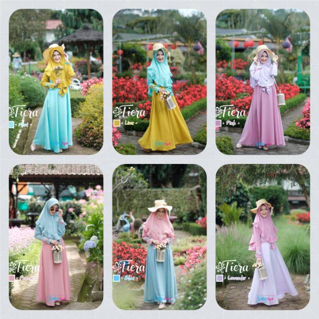 TIERA dress set by sister hijab