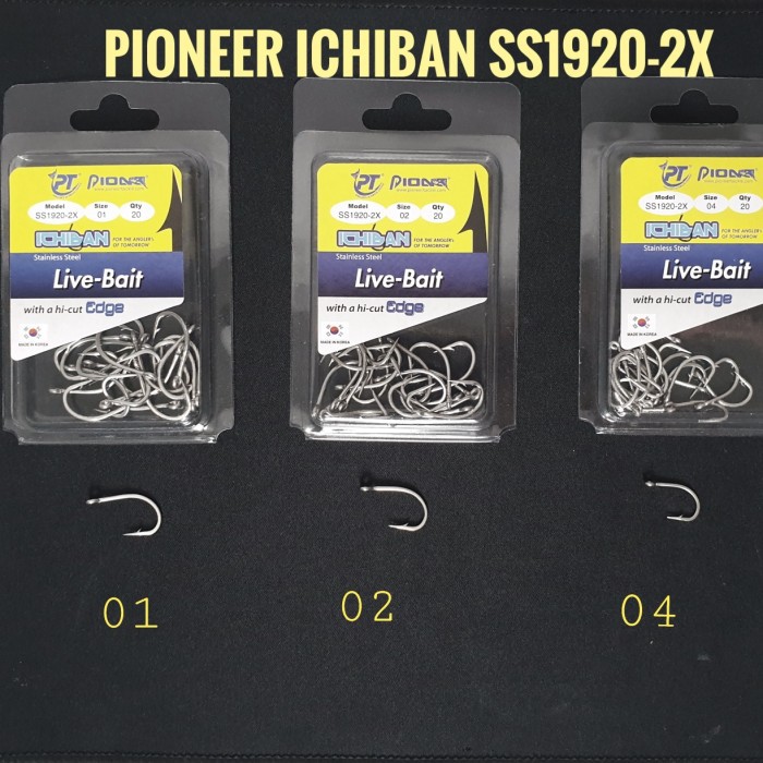 Kail Pioneer Ichiban Live Bait 1920-2X 01 02 04
