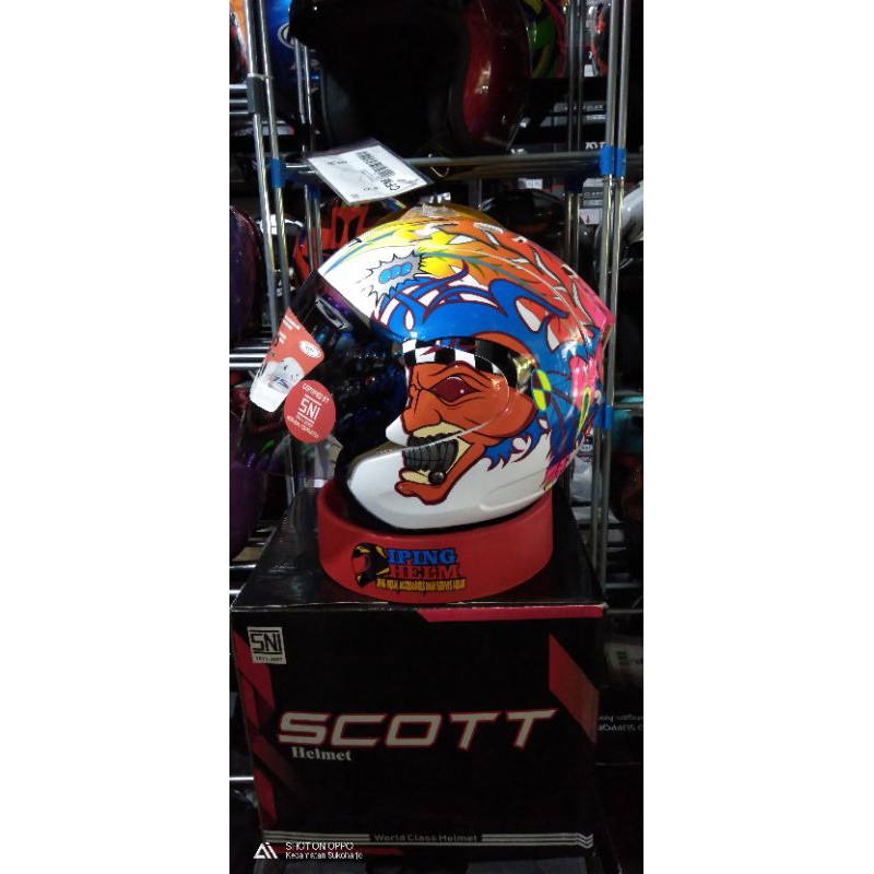 Scott ram 4 replica arai free busa pipi