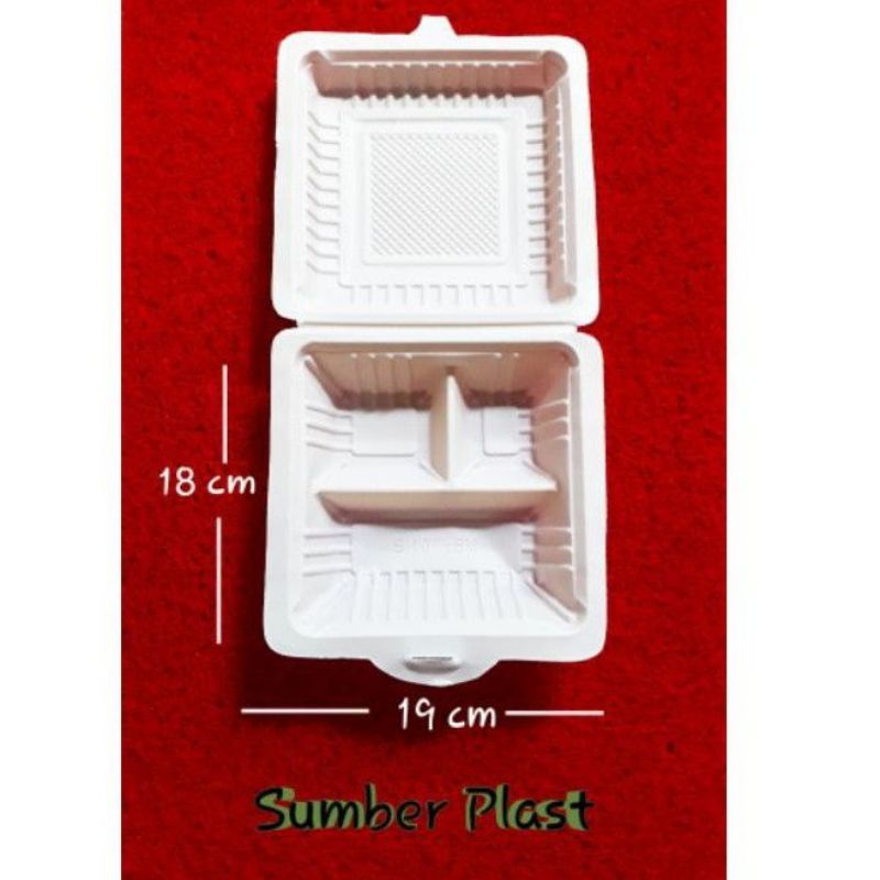 MEAL BOX MERAK BERBAGAI UKURAN / TEMPAT MAKANAN / MEALBOX TEBAL