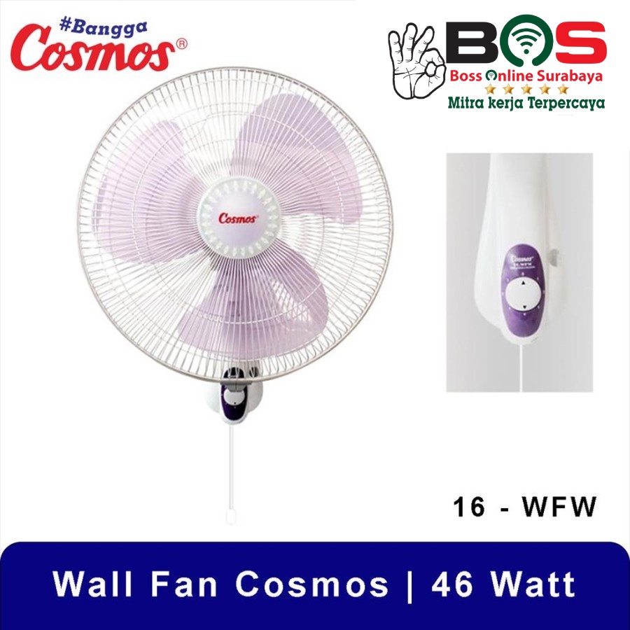 Kipas Angin Dinding Cosmos 16&quot; Cosmos Wall Fan 16 WFW 16-WFW 16WFW