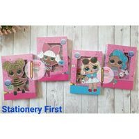 Buku Harian Anak Diary Gembok Kunci Buku Catatan Notebook LOL ukuran Besar