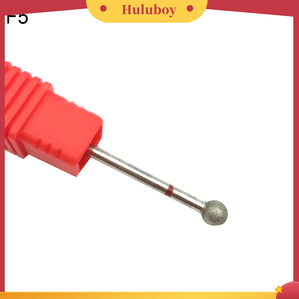 Huluboy Huluboy♡ Mata Bor Bahan Tungsten Steel Untuk Manicure / Pedicure