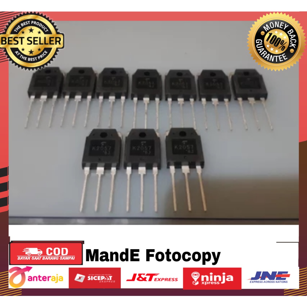 Mosfet K2057 Transistor Power Suplai canon 6000