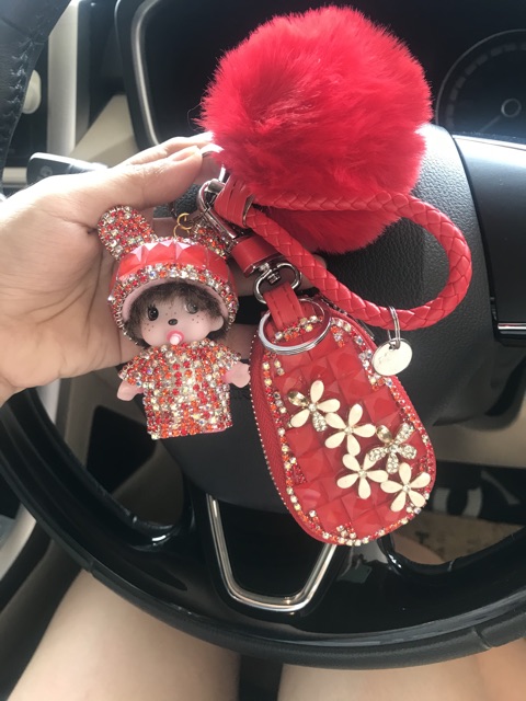 Parfume mobil dompet gantungan kunci mobil monchichi gantungan monchichi Parfume monchichi panda PARFUM MONCHICHI // mobil Bling bkink monchichi swarovsky