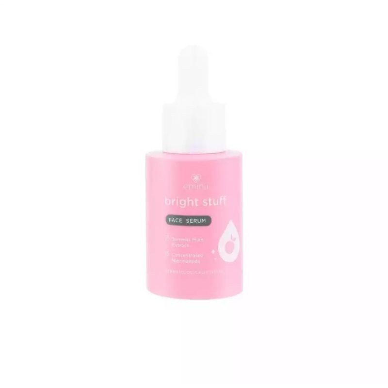 Serum Emina Bright Stuff Face Serum Pemutih Wajah Glowing 30 ml