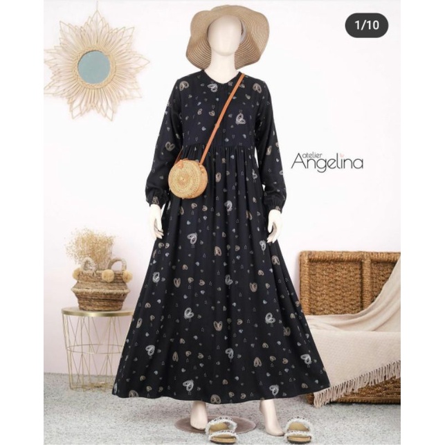 Sarah dress Genjie Pie Black Deffect Atelier Angelina