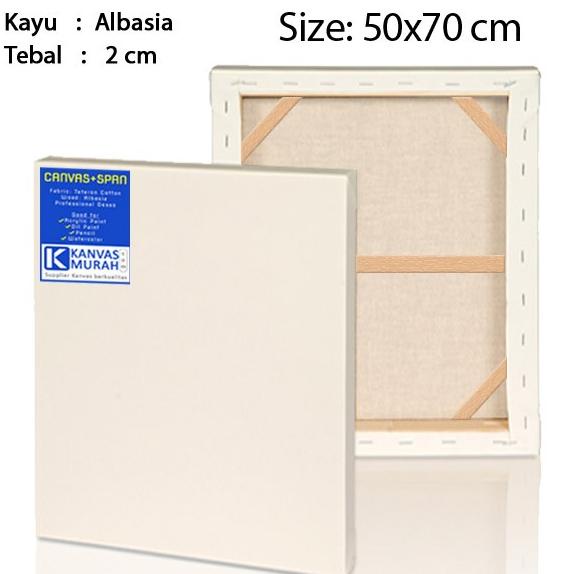 

PROMO Kanvas Lukis Spanram 50x70 cm Canvas Frame 70x50 cm