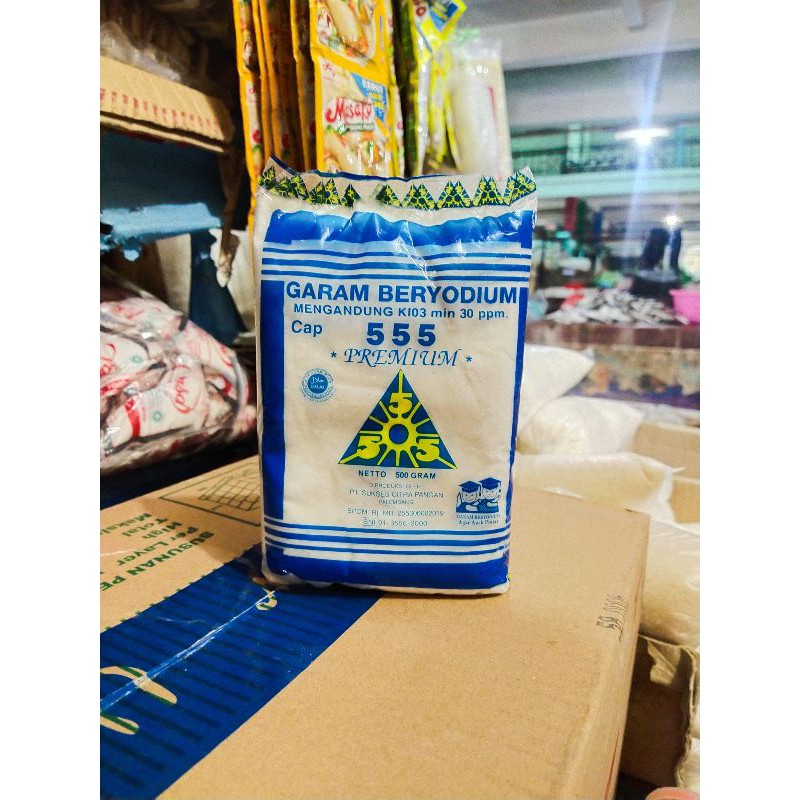 

Garam Halus Cap 555 500 gr