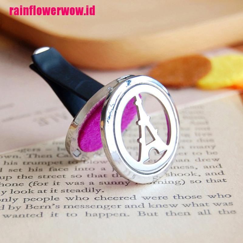 Diffuser Aromaterapi Essential Oil Bahan Stainless Steel Untuk Ventilasi Ac Mobil-2