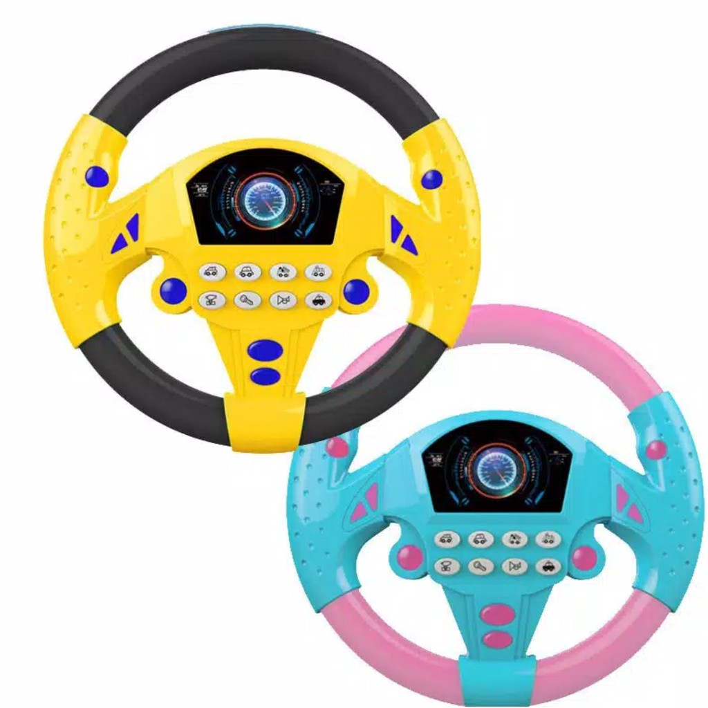 AT mainan Setir-Setiran mobil Steering Wheel