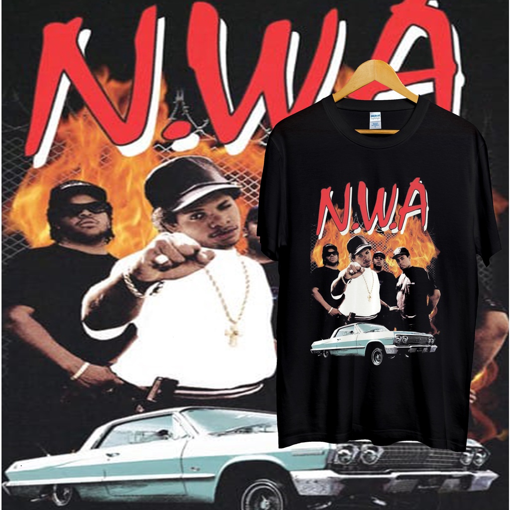 KAOS NWA RAP TEE T-SHIRT VINTAGE