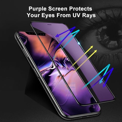 TEMPERED GLASS anti blue iPhone 11 Pro Max 12 Pro Max 12 Mini pelindung layar Radiasi bluelight biru MATTE ANTI gores GLARE CERAMIC SHIELD NANO minyak pecah full screen layar