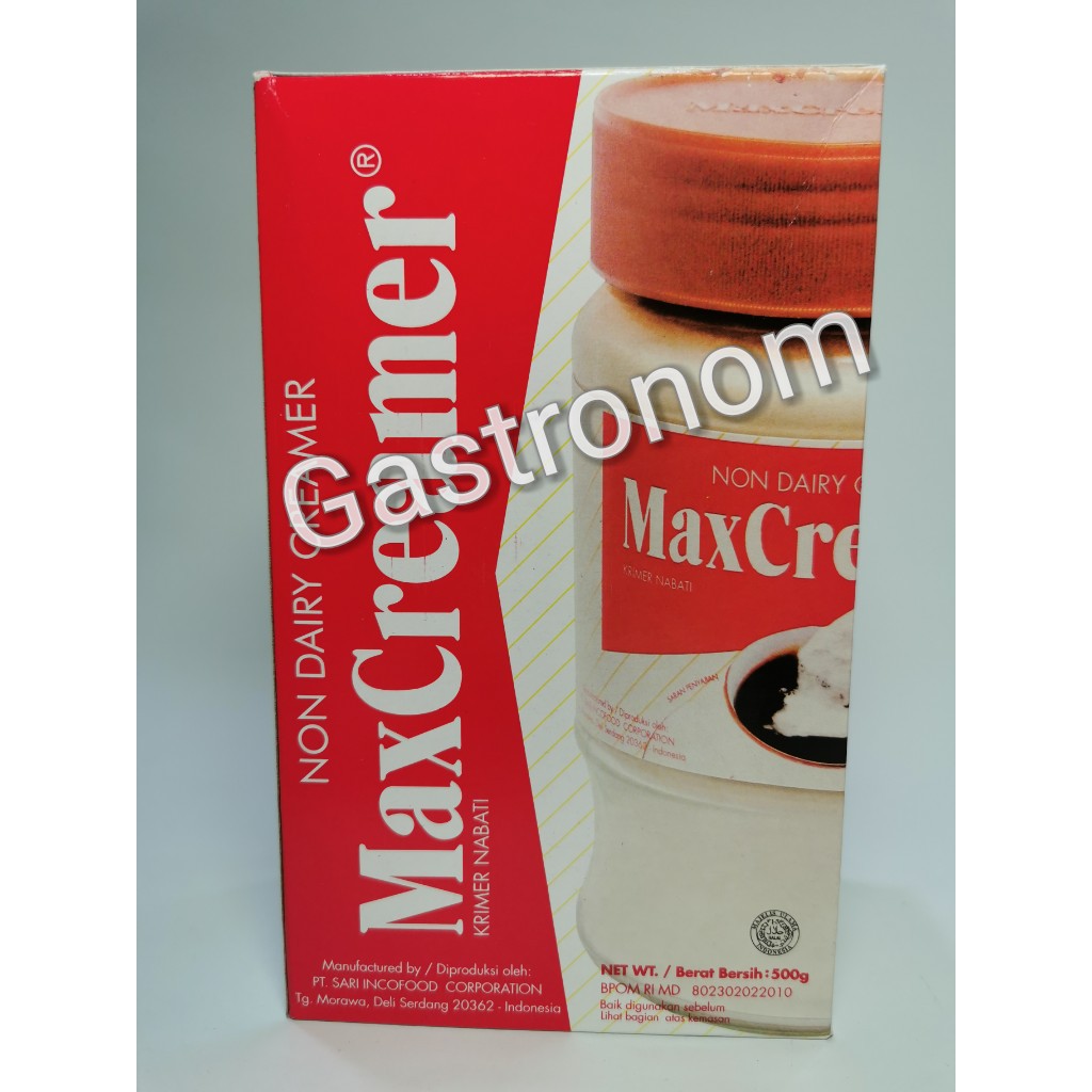 

Max Creamer Non Dairy Cremer / Krimer Nabati 500 Gram