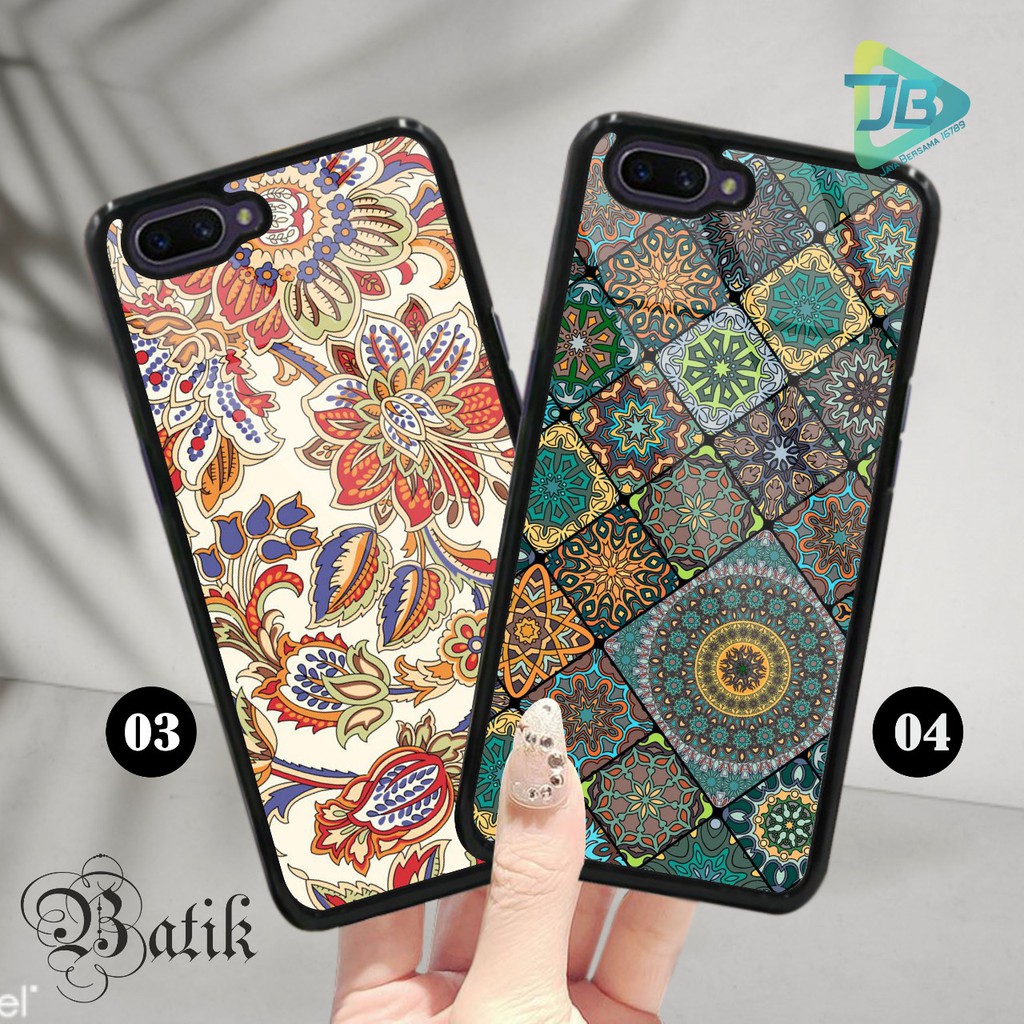 HARDCASE 2D GLOSSY BATIK OPPO VIVO XIAOMI SAMSUNG REALME IPHONE ALL TYPE JB4659