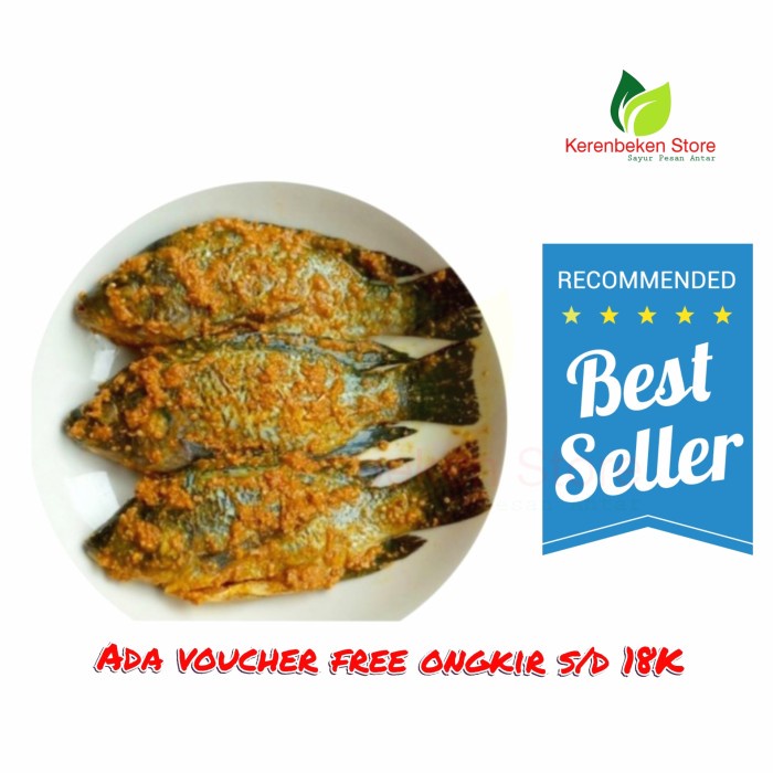 

ikan mujaer - mujair ungkep bumbu kuning tinggal goreng