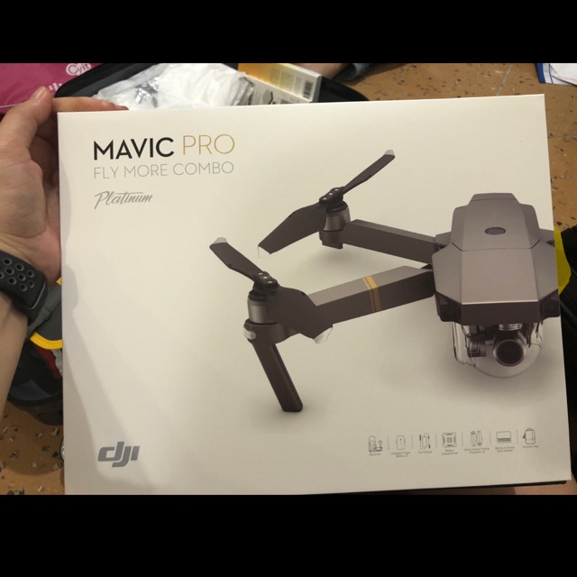 Original Brand New Dji Mavic Pro Platinum Fly More Combo - Garansi