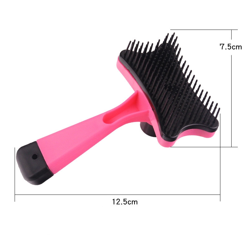 ★〓YUFeiPet〓★ Pet comb depilation and depilation dissolve clean and grooming plastic dog flea comb pet supplies