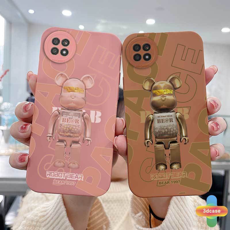 Casing Xiaomi Redmi Note 9 8 10 10S 9 10 PRO MAX 11 9S Xiaomi Redmi POCO C3 C31 X3 NFC X3 PRO Redmi 9 9C NFC 9A 9i 9T 9AT 9 PRO Power 10X POCO M2 PRO 10 Prime Soft Case Motif Cartoon Robot Bear Angel Eyes Case Cover