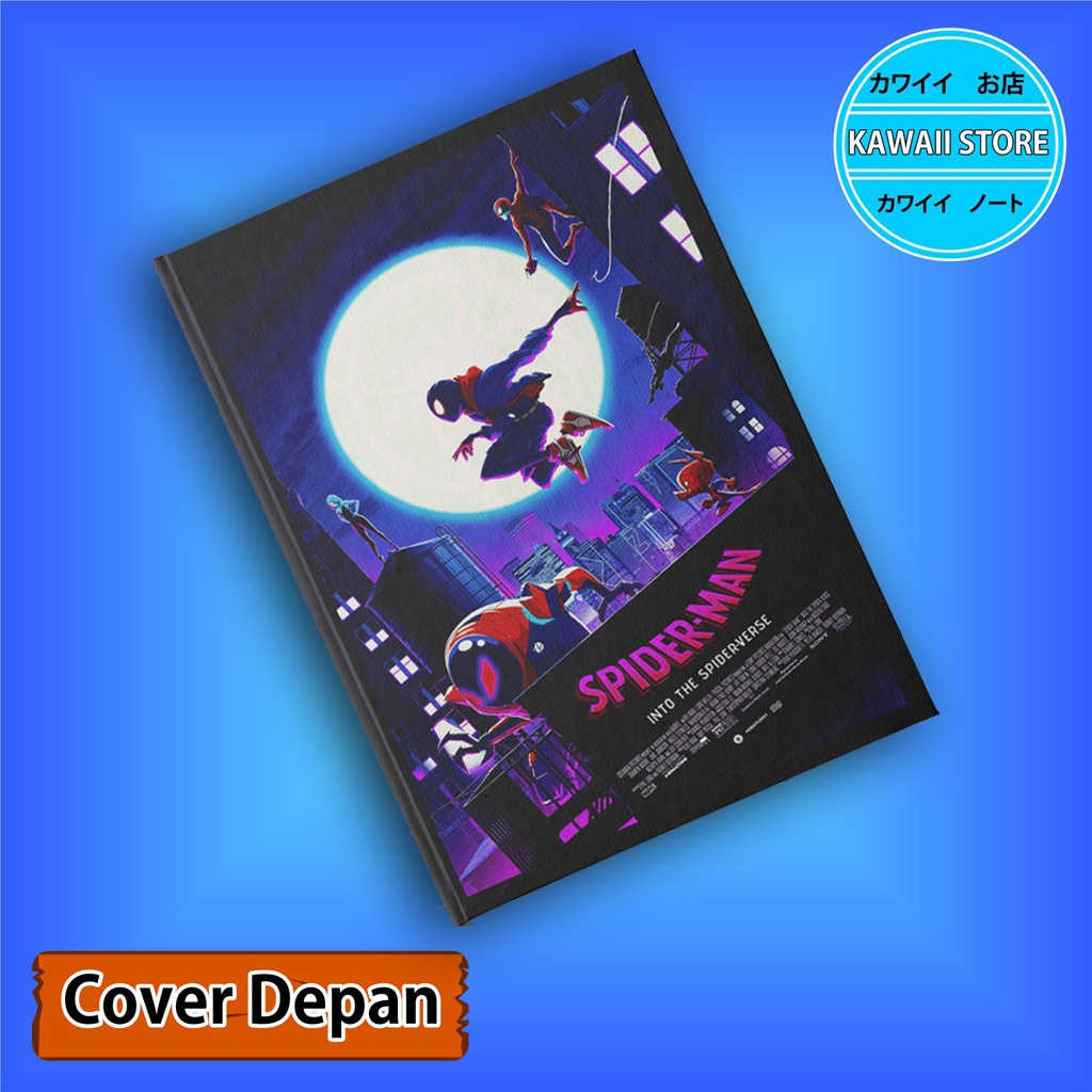 

Notebook / Pocket book Hard Cover Film Marvel SPIDERMAN C uk A5 & A6 / Notes Book