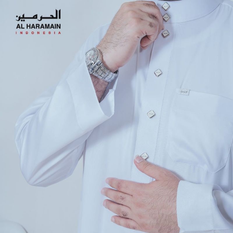 (COD) JUBAH AL HARAMAIN PREMIUM POLYESTER  | AL HARAMAIN