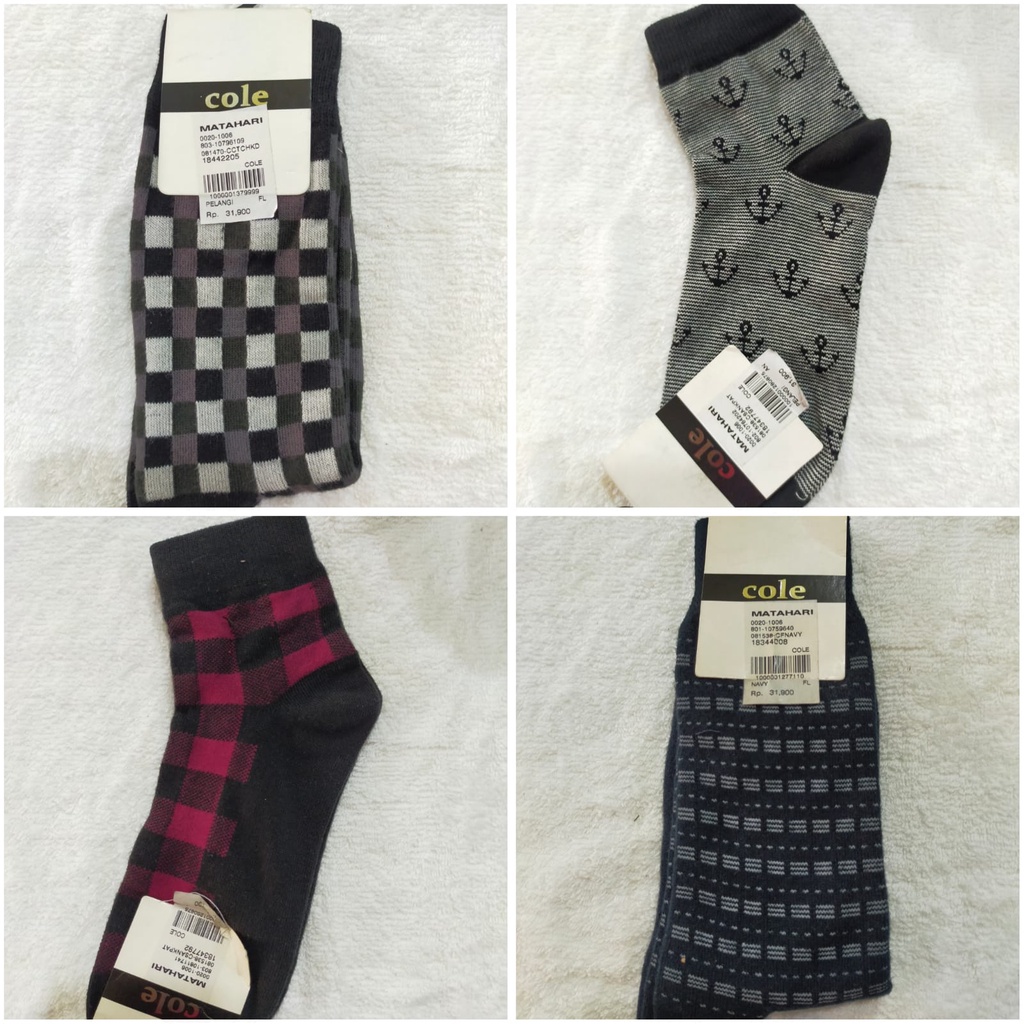 KAOS KAKI FORMAL PRIA DEWASA MERK COLE