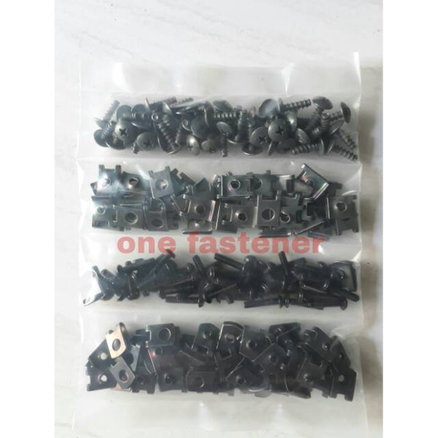 baut body yamaha dan baut body honda paket 50 pc